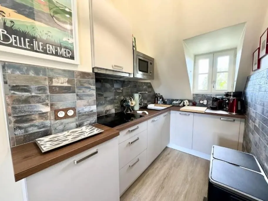 Chateau De Kergonano Appartement L'Ecrin Du Golfe Baden Διαμέρισμα